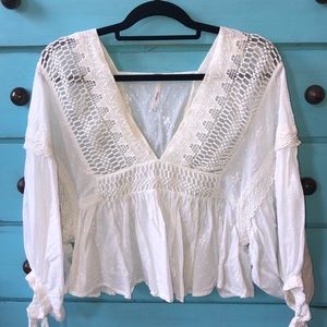 Free People peasant blouse